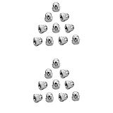 GRALARA約20個セット　お買い得　10個M6ネジと10個M8ネジ　スレッドボルト　ステンレス鋼　ねじ　ドームナット　六角キャップナット