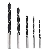 5 PC ブラッドの 3 つのポイントの高炭素鋼木ドリルビットセット 4 5 6 8 10 mm Q 8 E 9