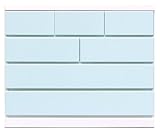 アルファタカバベビータンスシリーズパッソ100cm幅4段パステルブルー