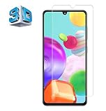 For Galaxy A41 ガラスフィルム ギャラクシー A41 SC-41A SCV48 全面保護フイル ム9H硬度/耐衝撃/指紋防止/貼り付け簡単/気泡無し/接着性強/飛散防止処理