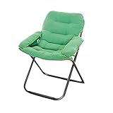 Zhi lian® フルーツ緑の怠惰なソファの折り畳み式の椅子のリクライニングチェア調節可能な高さのソファのクッション