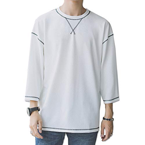 Mua Zuczug Tシャツ メンズ 半袖 無地 五分袖 カットソー 吸汗速乾