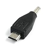 パワーアダプター，SODIAL(R)DC 3.5mmパワーアダプター-マイクロUSB5ピンオスコネクター