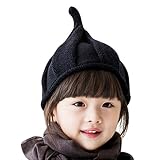 Wunes(TM)?韓国のホットファッションカボチャの帽子暖かいニット編組の風車のキャップ4色使用可能