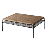 岩附 無垢材使用 ヴィンテージ リビングテーブル ローテーブル 完成品 viande ヴアンデ IW-503