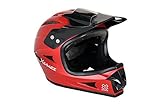 X-Games Youth Full Face Helmet Satin Red [並行輸入品]