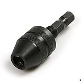 1/4 「キーレスドリルチャック六角軸クイック変更アダプタコンバータ 0.3-3 。 5 mm