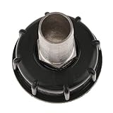 IPOTCH ガーデンホース　継手 1000L IBC 水タンクバルブアダプタ クイックコネクタ　 - 25mm