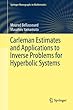 Carleman Estimates and Applications to Inverse Problems for Hyperbolic Systems (Springer Monographs in Mathematics)