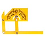 Biuuu 分かりやすい武器折りたたみルーラー測定テンプレート角度