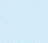 SheetWorld Fitted Pack N Play (Graco Square Playard) Sheet - Pastel Colorful Pindots Blue Woven - Ma