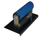 Bon 22-711 6-Inch by 3-Inch Blue Steel Sidewalk Edger with 1/4-Inch Radius and 3/8-Inch Lip with Com