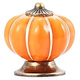 Country Style Ceramic Porcelain Pumpkin Shape Drawer Cabinet Wardrobe Handle Bedroom Door Cupboard K