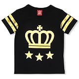 ベビードール 袖ラインTシャツ 子供服 140cm ブラック