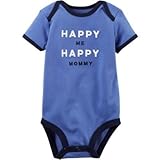カーターズ Carter's/ ハッピーマミーコレクティブルボディスーツ ブルー ロンパース半袖 18ヶ月【並行輸入】