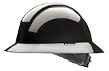 Honeywell A49R110000 A49R Everest Full Brim Hard Hat, Ratchet Adjustment, Black by Honeywell