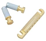 GOTOH ストップテイルピース、アルミニウム、ゴールド(PGE-101AG) GE101AGG