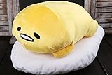 ぐでたま ふわふわたまごシリーズ クッション 鶏ぬいぐるみクッション　ソフト生地　卵の黄身君ぬいぐるみ　ソフトクッション　Gudetama lazy egg Eggs jun Egg yolk bro