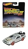 ホットウィール(Hot Wheels) レトロエンターテイメント バック・トゥ・ザ・フューチャー タイムマシーン 【3才~】 HCP22 シルバー