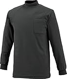 CUC 長袖ハイネックシャツ チャコールグレー LLサイズ 1213