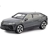 ブラーゴ ランボルギーニ ミニカー ウルス 1/43 URUS 2018 SUV (グレー) [並行輸入品]