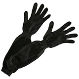Bob Dale 96-1-9081 CarbonX Long Sleeve Knitted Glove, Size 1, Black by Bob Dale