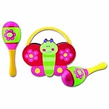 Stephen Joseph Percussion Set, Flower/Butterfly [並行輸入品]