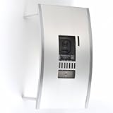 LEON (レオン) インターホンカバー 高品質 人気 おしゃれ マーベラス アーチ 本体：シルバー / フレーム：シルバー）形状：NIC-Y-AA