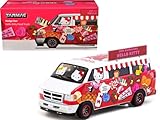 TARMAC WORKS 1/64 DODGE VAN ターマックワークス - ダッジバン "ハローキティ・フードトラック" [並行輸入品]