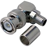 ジェフコム:デンサン BNC型L形プラグ LBNC-L5C 型式:LBNC-L5C