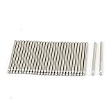 uxcell 軸付砥石　研削ドリルビット　プラスチック製ケース　3mm径 45mm長さ 30個入り