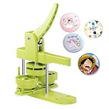 缶バッチマシーン ボタン製造機 缶バッジマシーン 58mm缶バッヂ製造機 ボタン製造機 オリジナルバッジ 缶バッジメーカー DIYバッジマシン DIYバッジ バッジ素材 100セット付き DIY おもちゃ 手芸 ハンドメイドキット 手づくり 業務用 アニメ アイドル グッズ プレゼント