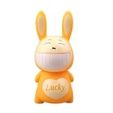 BaidecorイエローRabbit Money Box Piggy Bank