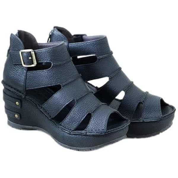 未使用Hina Day Green厚底ブーティーサンダル L/24〜24.5cm Amazon | [ヒナ デイ グリーン] 厚底ウェッジ本革グルカブーティー