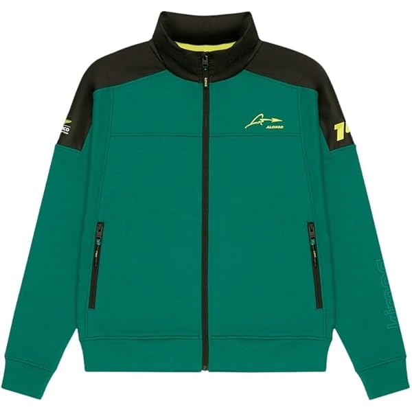 Amazon | [キモア] パフィーパッチ ジャケット ASTON MARTIN F1 Team x