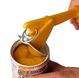缶オープナー(黄) 缶詰 ペットボトル 缶ビール カンオープナー 缶開ける道具 プラスチック 日本製 ネイル 母 プレゼント パッ缶123