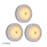 IMINOVOモーションセンサーライト、スマートポータブルバッテリ駆動式モーション検知LEDナイトライト、コードレス壁ライトステップライトfor廊下、クローゼット、階段、寝室、保育園。 オレンジ IM