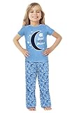 NCAA Girls幼児用Moonパジャマセット ブルー