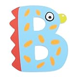 Tatiri Crazy Bird Letter B (Blue) by Tatiri