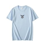 [Sinose] 仮面ライダー Tシャツ 半袖 仮面ライダークウガ コスプレTシャツ 半袖 コスプレ衣装 同型の服 親子服 夏服 記念シャツ 男の子 女の子 個性 潮流 可愛い 周辺 萌えグッズ 柔らかい 応援服 誕生日プレゼント 夏祭り (2XL(ライトブルー)) [並行輸入品]