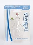 Handi-Craft Company 322-P3 Natural Flow Level 2 Standard Nipple, - Case of 12 by Dr. Brown's