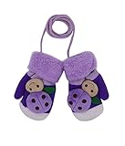 dorapocketベビー3dクリエイティブ漫画てんとう虫幼児子供手袋暖かいミトン US サイズ: Free カラー: パープル