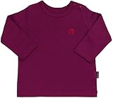 Anna Nicola(アンナニコラ) ベビー用長袖カラフルTシャツ りんご刺繍【ロンＴ】 (100cm,バイオレット)