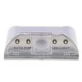 Egalナイトライトインテリジェントな自動ドアロック誘導ランプドア鍵穴IRモーションセンサー熱検出器4 LEDスマートライト