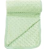 Baby Nursery Popcorn Textured Super Soft Baby Banket Moses/Pram Mint by My Little World