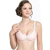 Ancdream ブラジャー　妊婦用　ノンワイヤー　授乳　綿　前開き　ベスト式　マタニティー　ブラ　カジュアル　柔らか