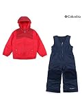 コロンビア(Columbia) ジュニア ダブルフレークセット（DOUBLE FLAKE SET） SC1093 614 MountainRed/Beet 3T