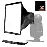 GODOX 15x20cm クリップオンストロボ ディフューザー 折りたたみ式 軽量 コンパクト イベント撮影に最適のミニソフトボックス [並行輸入品]