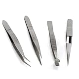 Enkay 1044 Tweezer Set, 4-Piece [並行輸入品]