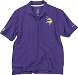 Minnesota VikingsリーボックNFLヴィンテージポロシャツ XL パープル